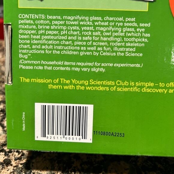 Young Scientists Club Science 3 kits for hours of fun Sealed Ages 5+ New - Picture 5 of 7